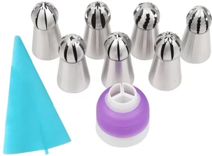 Russian Baller Icing Nozzle Set