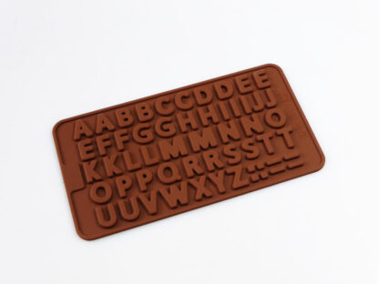 Mini Silicone Alphabet Mould