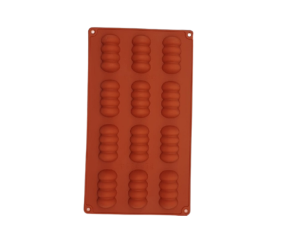 Log Shape Silicone Mould (12 cavity)