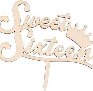 Sweet Sixteen Acrylic Cake Topper