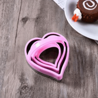 Heart Shape Cookie Cutter Set (3pc)