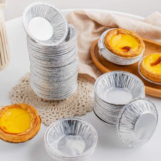 Round Foil Cups (10x2cm)