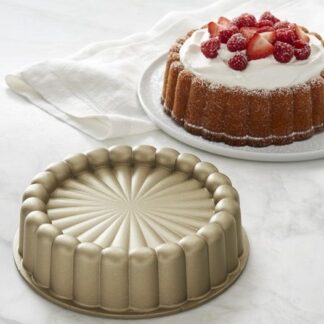 Round Metal Charlotte Cake Pan (23.5x6.5cm)