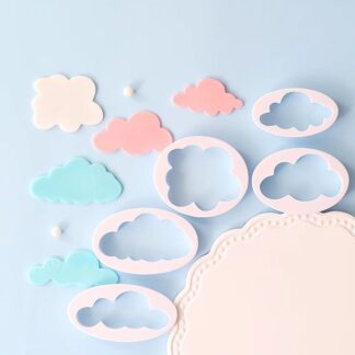 Cloud Fondant Cutter Set (5pc)