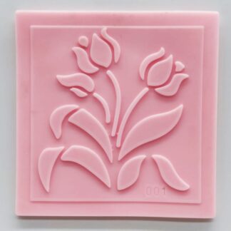 Rose Silicone Imprint Mat (6.5x6.5cm)