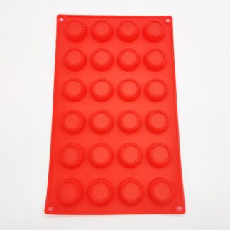 Fancy Round Silicone Mould (24 cavity)