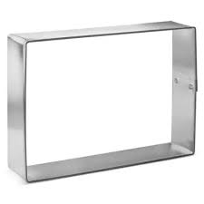 Metal Rectangle Shape Cookie Cutter
