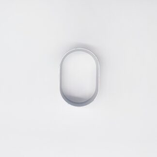 Metal Oval Shape Cookie Cutter