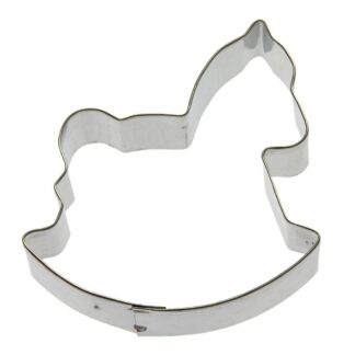 Metal Rocking Horse Shape Cookie Cutter