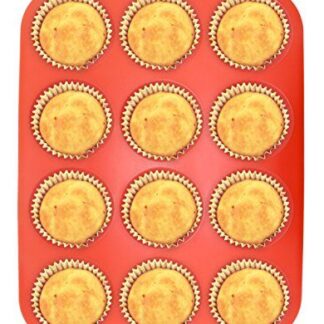 Silicone Muffin Pan (12 Cup)