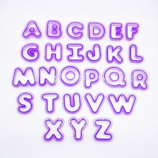 Large Plastic Alphabet Cutter (26pc)