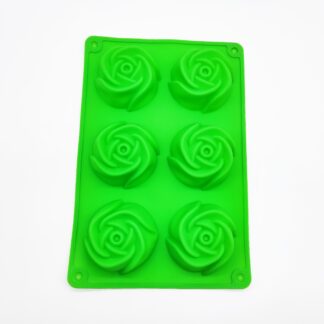 Rose Silicone Mould (6 cavity)