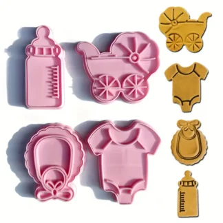 Baby Theme Impression Cutter Set (4pc)