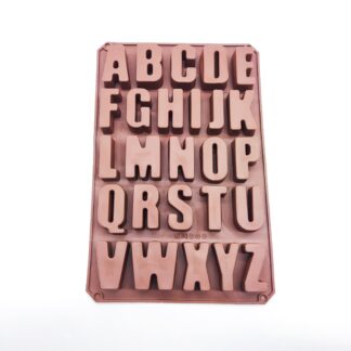 Large Alphabet Silicone Mould (A-Z)