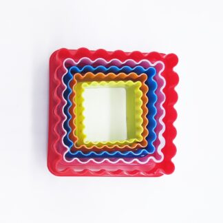 Plastic Square Cutter (5pc)