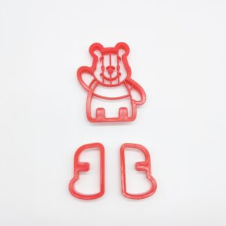 Plastic Pooh Bear Biscuit Cutter