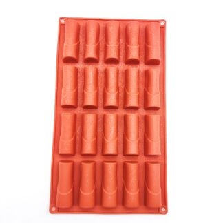 Log Shape Silicone Mould (16 cavity)
