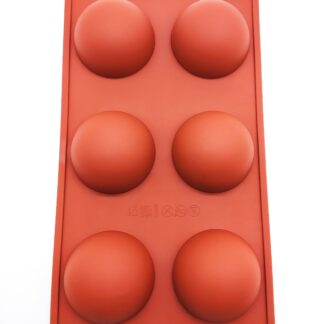 Half Sphere Shape Silicone Mould (6 cavity)