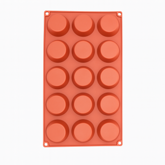 Silicone Muffin Pan (15 Cup) Medium